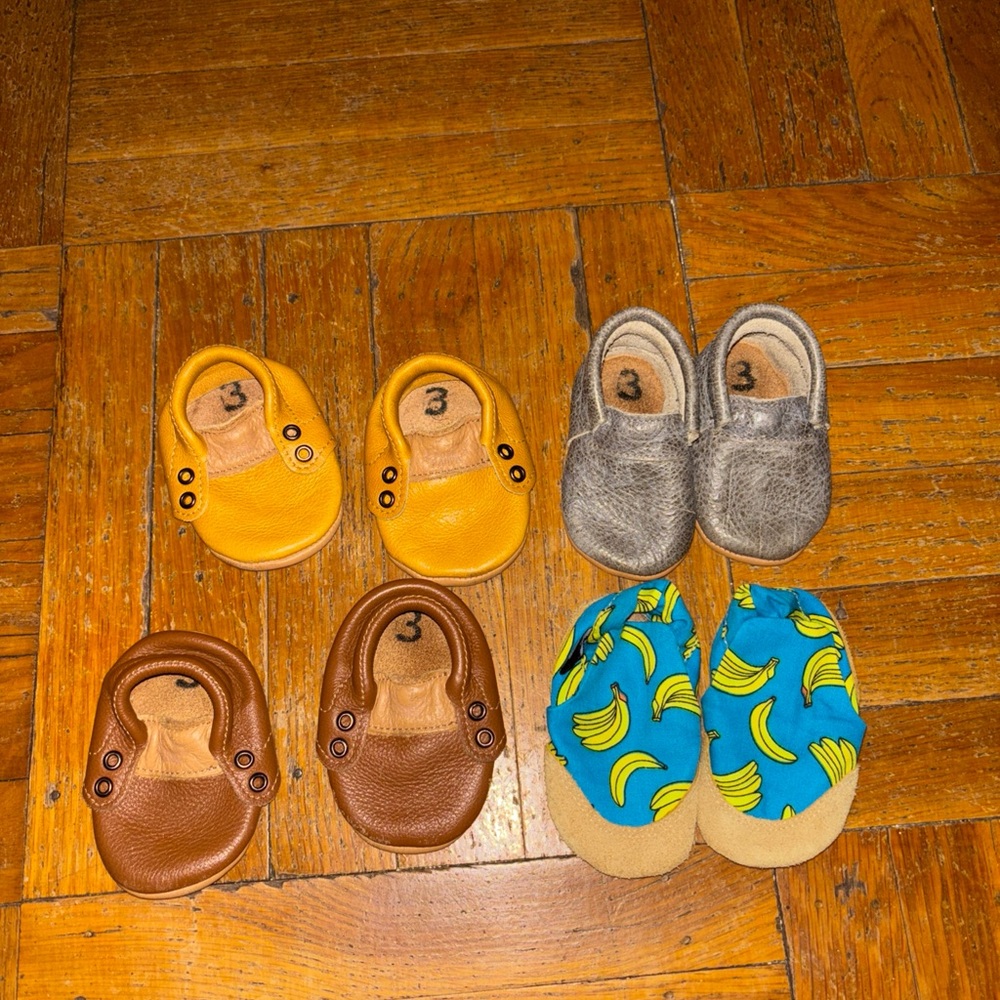 Posh panda infant shoes size 3